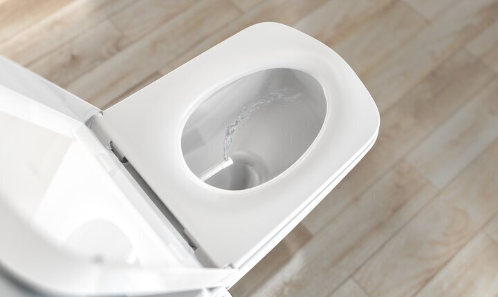 TECEone duschtoalett - hygienisk och bekväm rengöring utan toalettpapper.