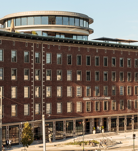 Vellkommen til Sommerro Hotel Oslo: an architectural masterpiece in the heart of the vibrant Frogner neighbourhood.  Photographer: FRANCISCO NOGUEIRA